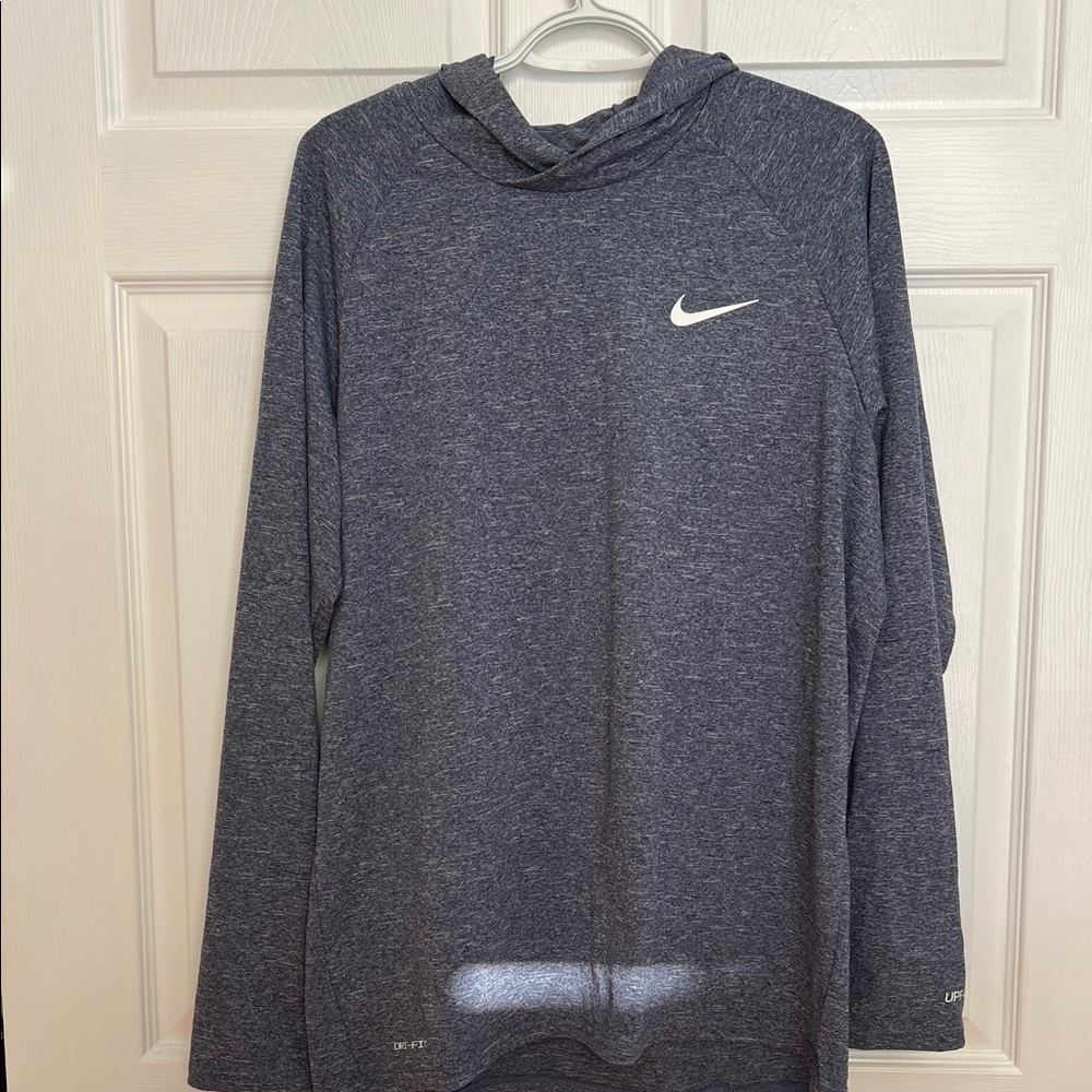Nike Dri-FIT Men’s Swim Sun Hoodie UPF Quick Dry Size Large New